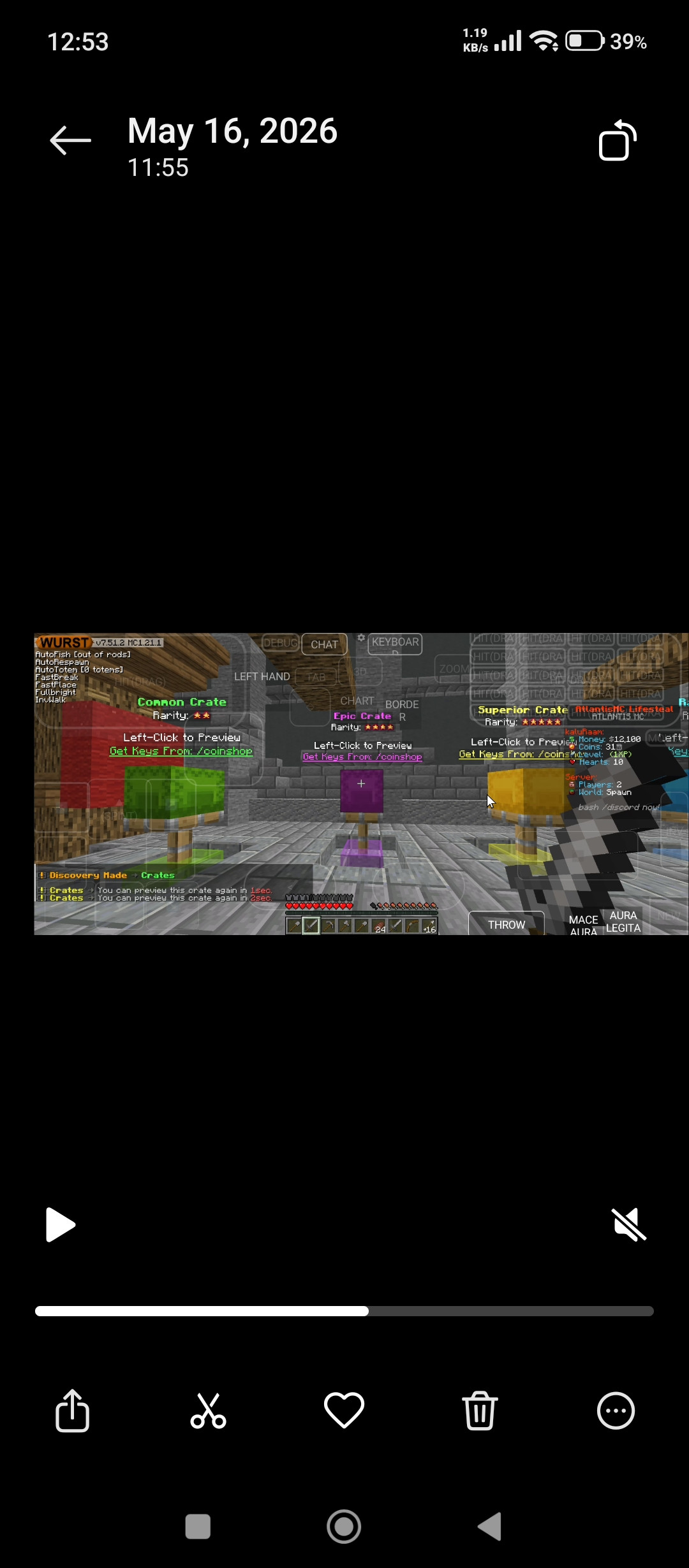 Screenshot from AtlantisMC Minecraft Server Screenshot from AtlantisMC Minecraft Server
