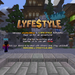 Screenshot from LYFESTYLE SURVIVAL | Dungeons, Toolskins, Battlepass, Cosmetics Minecraft Server