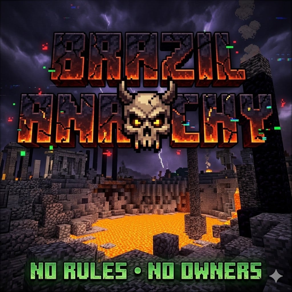 Screenshot from BRAZIL ANARCHY Minecraft Server