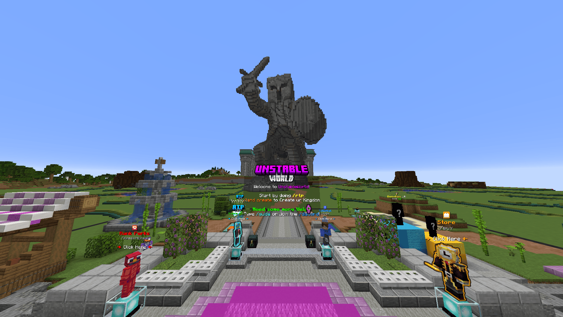 Screenshot from Unstable SMP Minecraft Server Screenshot from Unstable SMP Minecraft Server