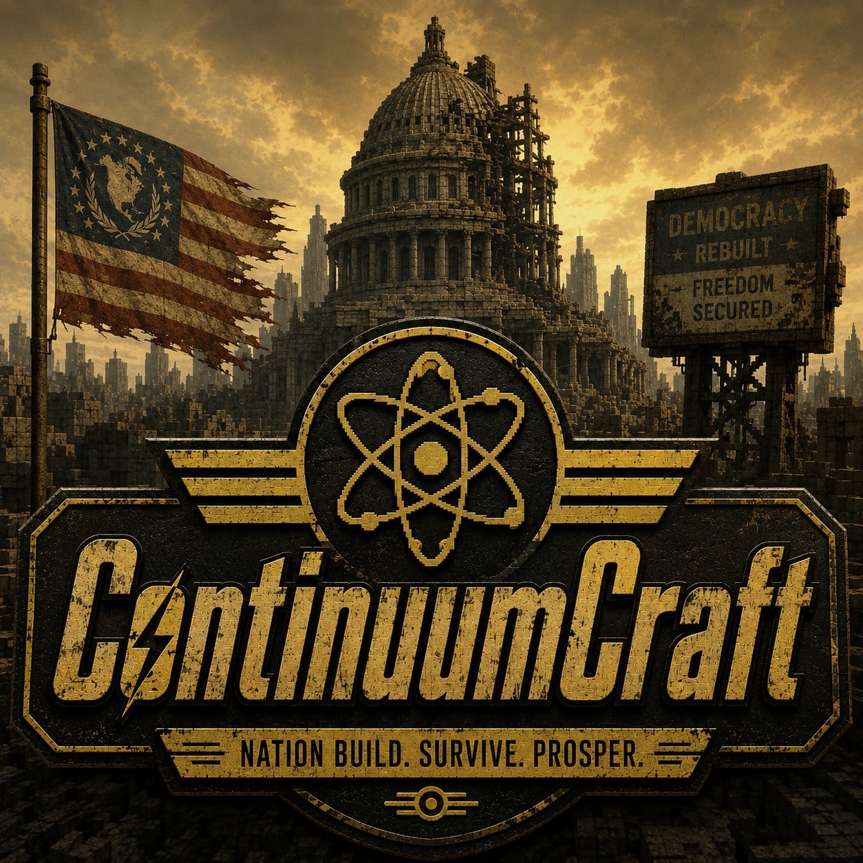 Screenshot from ContinuumCraft Minecraft Server