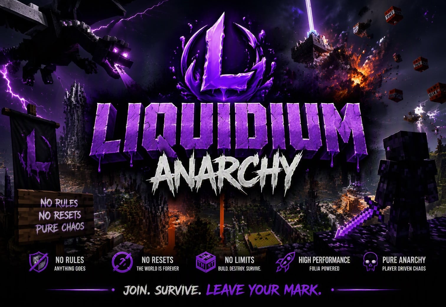Screenshot from LiquidiuM Minecraft Server