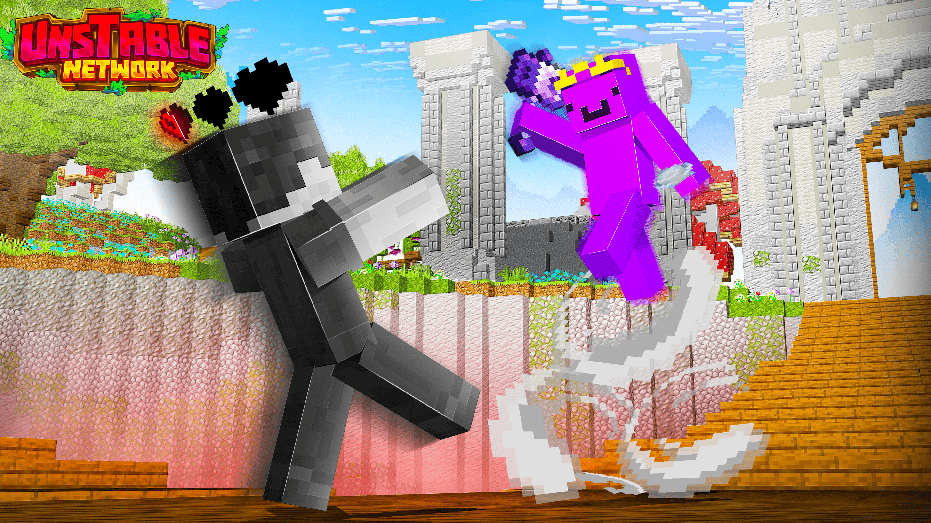 Screenshot from Unstable Network Minecraft Server