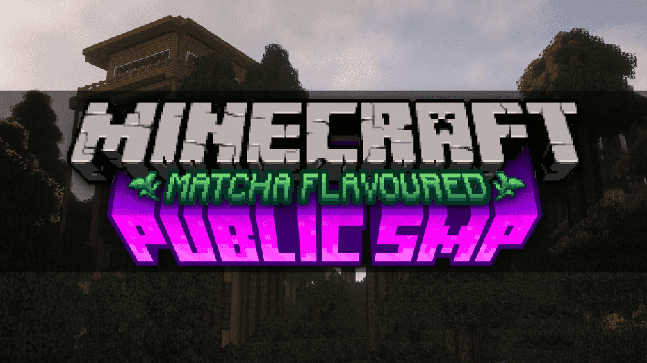 Screenshot from Matcha Flavoured Public SMP Minecraft Server