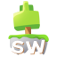 Minecraft Server icon for SkyWorlds