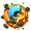 Minecraft Server icon for CosmosMC Earth