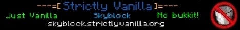 Strictly Vanilla Skyblock