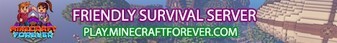 Minecraft Forever - Friendly Survival Server