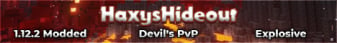 HaxysHideout Devil's Modded PvP