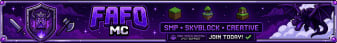 FAFO MC | Vanilla+ Survival, Skyblock, Creative and more!